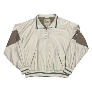 OARSMAN Lightweight Designer Casual Golf Windbreaker Bomber Jacket Mens Medium